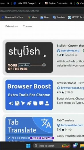 how to use stylish chrome extension.