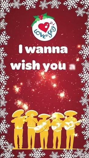 Christmas Song Feliz Navidad SING ALONG! 🎄🎁 #shorts #christmassong #feliznavidad