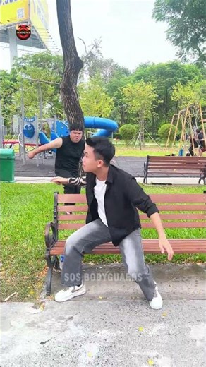 Real Skills vs Fake Bully! #SOSBODYGUARD #martialarts #selfdefense