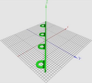 Parimetric LED holder for Adafruit Ambilight