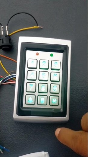 A07 metal access controler password change #foryou #electronic #tacnical #uae