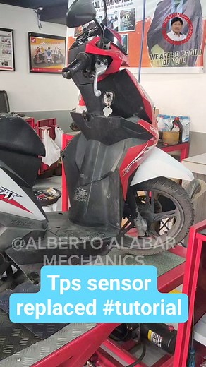 Tps sensor replaced #tutorial #mechaniclife #motorcycle#fixing | Alberto Mantong Alabar