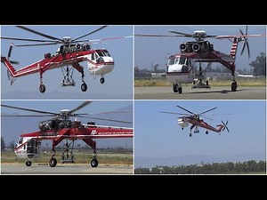 Sikorsky S-64E Skycrane - Helicopter Transport Services