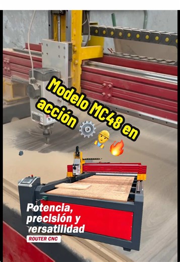 Aumenta tu producción 5 veces con la CNC MC48
