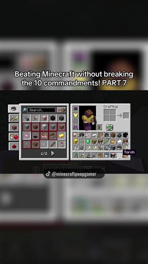 Beat Minecraft Following the 10 Commandments: Part 7
