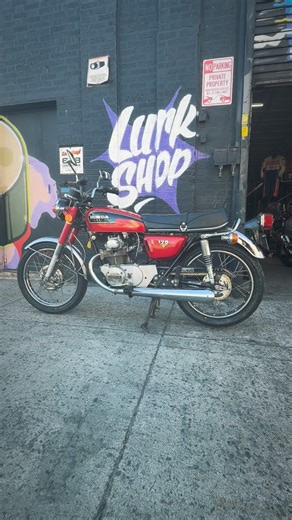 The Lurk Shop / BROOKLYN / NYC | Lil mint CB175 ready for those surface roads. Big tune up. Bunch of carb parts, new charging system, tires, chain sprockets, you name it.... | Instagram
