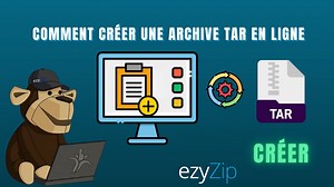Créez des fichiers TAR en ligne | Outil de compression TAR gratuit