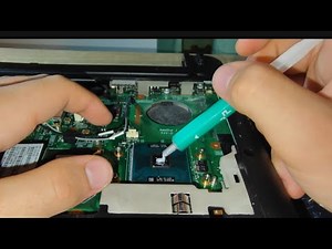 How to change the thermal paste to your laptop! / How to repaste your laptop! #thermal_paste #like