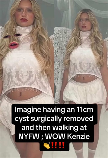 #loveislandusa #kenzieloveisland #kenziewalkingatnyfw #kenzieovariancyst #melanieandkenzieatnyfw