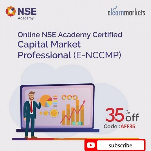 online NSE academy certificated capital market professional // course // certificate course//