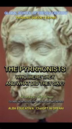 THE PYRRHONISTS: WHO WERE THEY AND WHAT DID THEY SAY? (Thinking doesn't expire)#trending #shorts