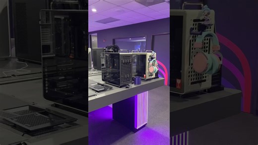 The Cooler Master QUBE 540 PC cases!