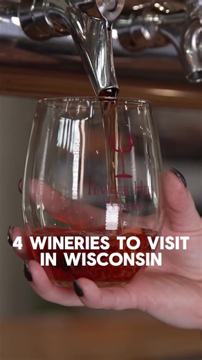 4 Wineries to Visit This Fall in Wisconsin 🍁 1. Von Stiehl Winery, Distillery, Cidery – Algoma, WI 2. Wollersheim Winery – Prairie du Sac, WI 3. Villa Belleza – Pepin, WI 4. Timber Hill Winery - Milton, WI | Discover Wisconsin