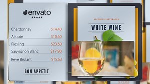 Presentation of Menu (Color Control)
