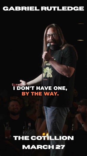 Gabriel Rutledge · Friday, March 27 2026 · The Cotillion