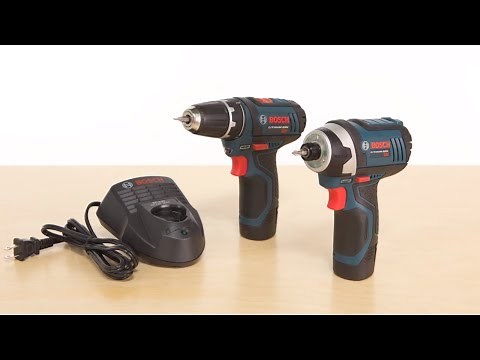 Bosch 2-Tool 12-Volt Max Power Tool Combo Kit with Soft Case