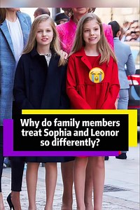 Why do family members treat Sophia and Leonor so differently?#fyp #tiktok #royalfamily #sophia