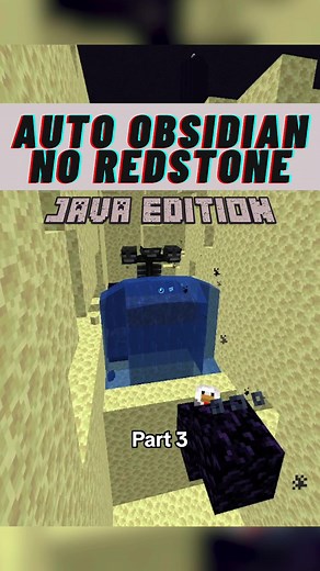 Replying to @joseph_ricketts Minecraft 1.20.1 No Redstone Obsidian Farm Gaming Tutorial AFK automatic for Java Edition #minecraft #icecoffey #gaming #gamingontiktok #bedrock #mcpe #minecrafthacks #redstone #tutorial #minecrafttutorial #minecraftbuilding #java #redstoneless Build based on IanXOFour on YT