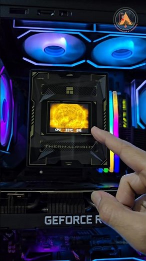 #shorts Cpu Air Cooling Thermalright Burst Assassin 120 Vision ‪@POUNDREVIEW‬