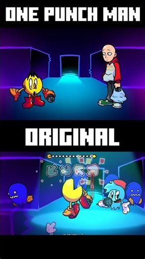 [FNF] PacMan Vs Saitama