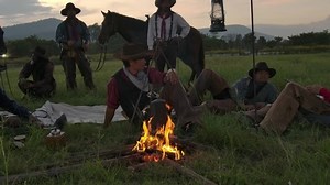 Cowboys Wearing On Cowboy Hat Cowboy Stock Footage Video (100% Royalty-free) 1043893822 | Shutterstock
