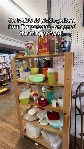 Discover the Famous Tupperware Pickle Grabber