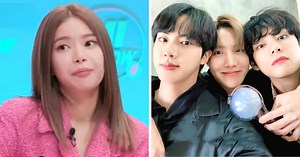 Here's The BTS Member That MAMAMOO's Solar And Moonbyul Want To Switch Lives With