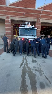 The Electric Fire Engine is now in service! ⚡️ Last Wednesday was a historic day for the Rancho Cucamonga Fire District as our first electric fire engine was put into service as Medic Engine 178. Medic Engine 178 was “pushed into service” in the true spirit of tradition meeting innovation. This fire service tradition dates to the beginning of the 1800’s. After crews returned from a call on horse-drawn equipment, the animals were unable to back into the station, requiring members to detach the ho