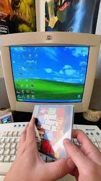 Installing GTA III on my retro PC setup #grandtheftauto #retrogaming #pcgaming