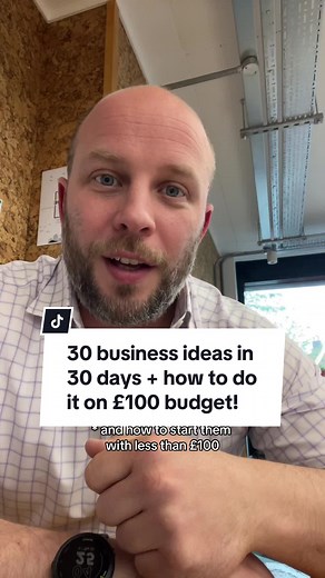 30 business ideas in 30 days and how to start them on less than £100 budget. I’ve helped many business owners and want to be entrepreneurs get their business off the ground. One of the most common questions is… Where do I start and how do you come up with a good idea. Over the next 30 days I will post a video with a business idea and how to start it. Hopefully this will help spark a business idea or just copy what i’m saying. Look forward to you following along and starting that business journey