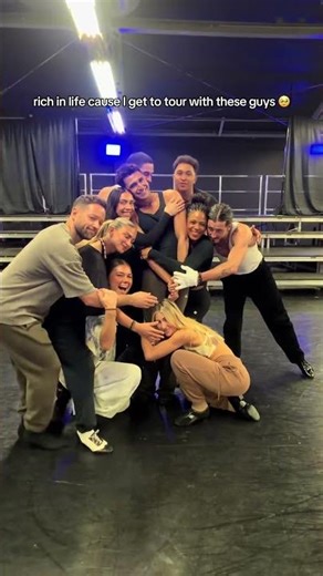 my tour family, so excited 🥹 #dwts @DWTS Live!