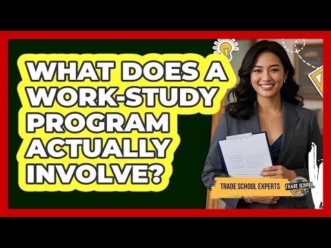 What Does A Work-Study Program Actually Involve?