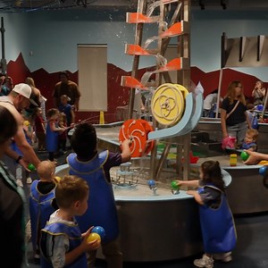 Ready to make a splash? 💦 Bring the little ones and cool off with us at Water World this summer! | DISCOVERY Children's Museum