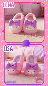 Lisa ❤️and Lena 🩷 challenge ❄️👑 Hello kitty ❤️ VS my melody 🩷 #Christmas #friendship #love #family #trashtalk #familytime #christmaseve #NameList #christmasmusic #holidayhumor #hellokitty #mymelody | The Bunny