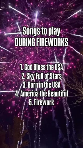 We wouldn’t be a DJ company if we didn’t give you good song recommendations! Here is some songs to play while you are watching the fireworks tonight! 🎆🎇🧨 HAPPY FOURTH YALL! 🇺🇸🇺🇸🇺🇸🇺🇸 #weddingdj #itsyournight #dfwweddings #itsyournightentertainment #dfwweddingdj #weddingentertainment #fourthofjuly🇺🇸