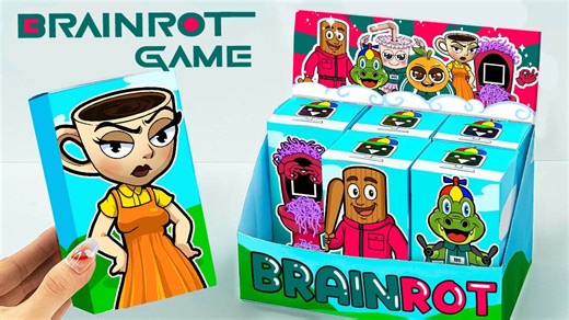 65K views · 788 reactions | sprunki unboxing squid game tung tung sahur mystery box | Yuyu Craft | Facebook