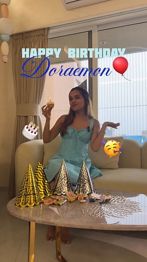 Kanchi Sharma on Instagram: "Disney has always been a part of my childhood and so has Doraemon!!💙 I’m sure it’s not just me but all of us!!!🤝 @disneyindia Time to bring back those memories and celebrate Doraemon’s birthday with Disney India Channel 🏰💙 #HappyBirthdayDoraemon 💙 Tune in to Disney India Channel from 1st - 7th September. Drop your wishes through the link in @disneyindia bio and you might just see yourself featured on the channel. #ad #DoraemonBirthdayBash #BirthdayPartyVibes #Ce