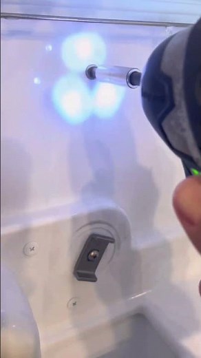 Lg fridge. Ice clumping together in ice bucket. Easy fix. #lg #appliancerepair #appliancealliance