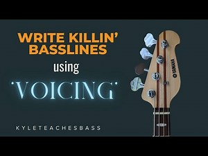 How to Write Great Bass Lines (Using Voicing)