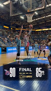 CLASSIFICADOS! 🐂🔥 Vitória no Pedrocão e vaga na semifinal do Super 8. Foi na raça, foi no detalhe! | Sesi Franca Basquete