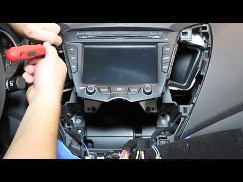 Hyundai Veloster Radio Removal