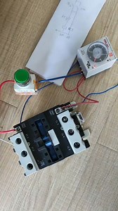 德力西JSZ3A通电延时继电器 【延时断开】效果演示