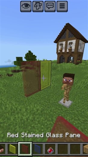 Cool wizard build hack! #minecraft #building #fyp