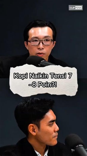 kopi menaikkan tensi?! #podcast #radityadika #drtirta #shorts #shortvideo
