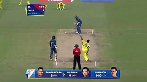 One of the fastest bowlers in the world v one of the most aggressive openers out there. Tillakaratne Dilshan (41 today) won this battle against Mitchell Johnson at the 2015 ICC Cricket World Cup! | ICC - International Cricket Council