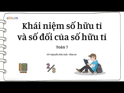 Concept of rational numbers and opposites of rational numbers | Math 7 | Olm.vn