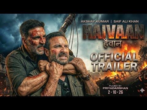 HAIVAAN TRAILER AKSHAY KUMAR, SAIF ALI KHAN |Haivaan Official Trailer |Haivaan release date Akshay k
