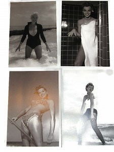 Pin up Postcards, Bunny Yeager Photographs Set of Four, Reproduction - Etsy