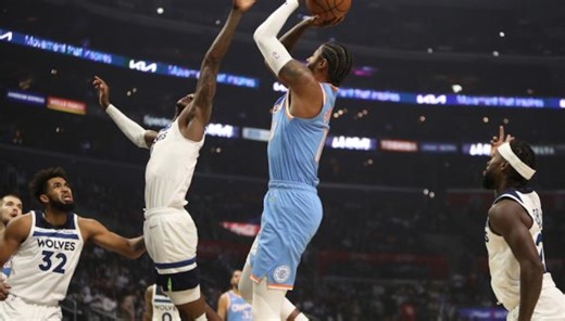 Les Clippers giflent les Wolves pour une 7e victoire de suite