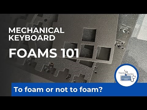 PE Foam VS No Foam | Mechanical Keyboard Foams 101